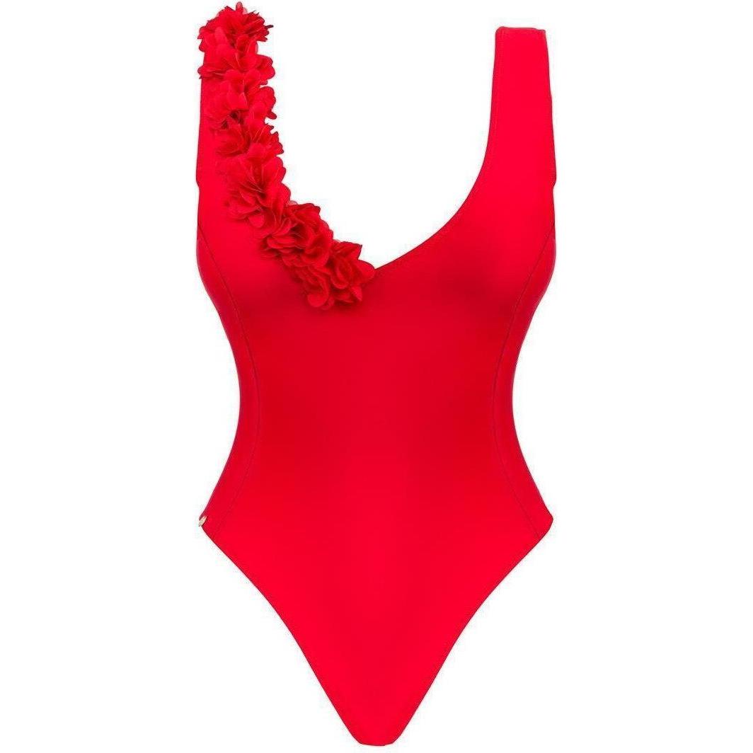 Obsessive, Damen, Badeanzug, Cubalove Swimsuit, Rot, (L)