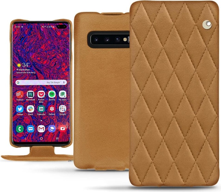 Immagine prodotto Noreve Cover in pelle verticale (Samsung Galaxy S10+)