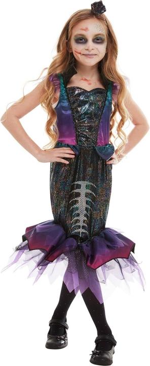 Immagine prodotto Smiffys Costume Sirena Scura Set Ragazze (128, 134)