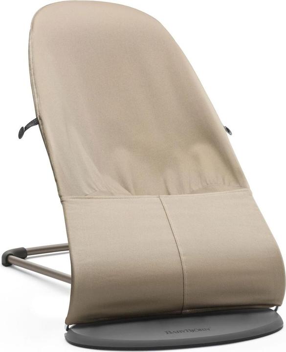 Productafbeelding BabyBjörn Zachte rocker, geweven kaki/beige