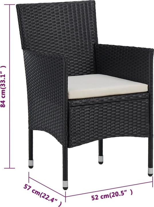 Produktbild vidaXL Maggi (85 x 85 x 74 cm)