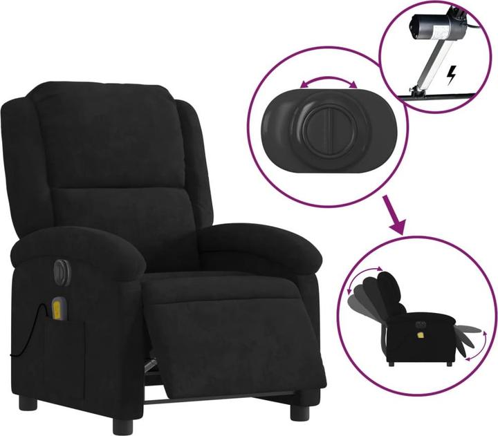 Image du produit vidaXL elektrischer Massagesessel