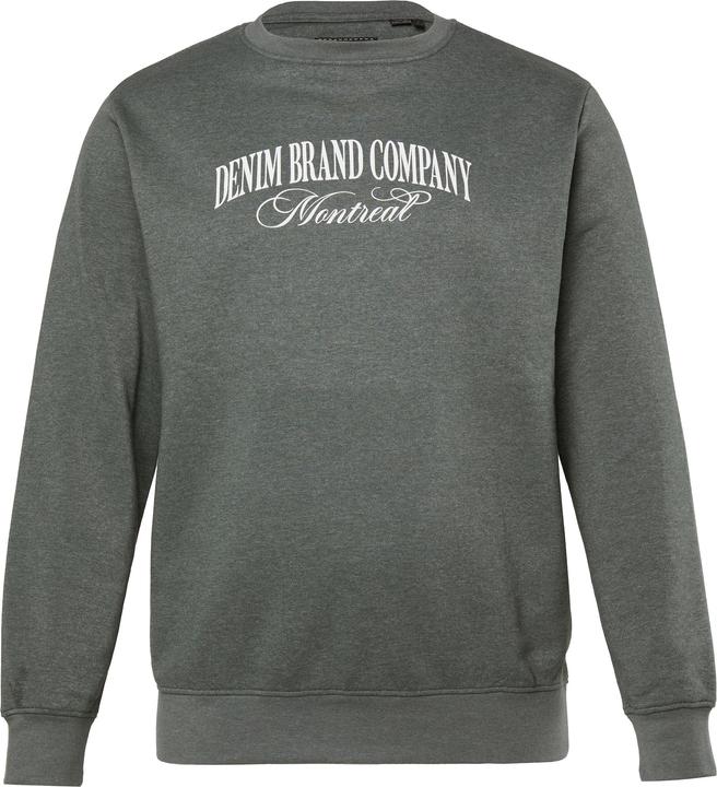 Produktbild Men+ Sweatshirt, Melangesweat, Brustprint (XXL)