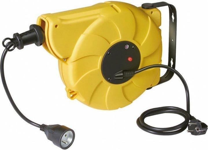 Brennenstuhl 1241101 Cable Reel Automatic Electric 10 + 1.5 m H05VV-F 3 G1.5 (11.50 m, 1.50 mm²² mm)