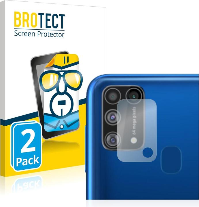 Actual product image BROTECT Screen Protector Clear (2 Piece, Samsung Galaxy M31)