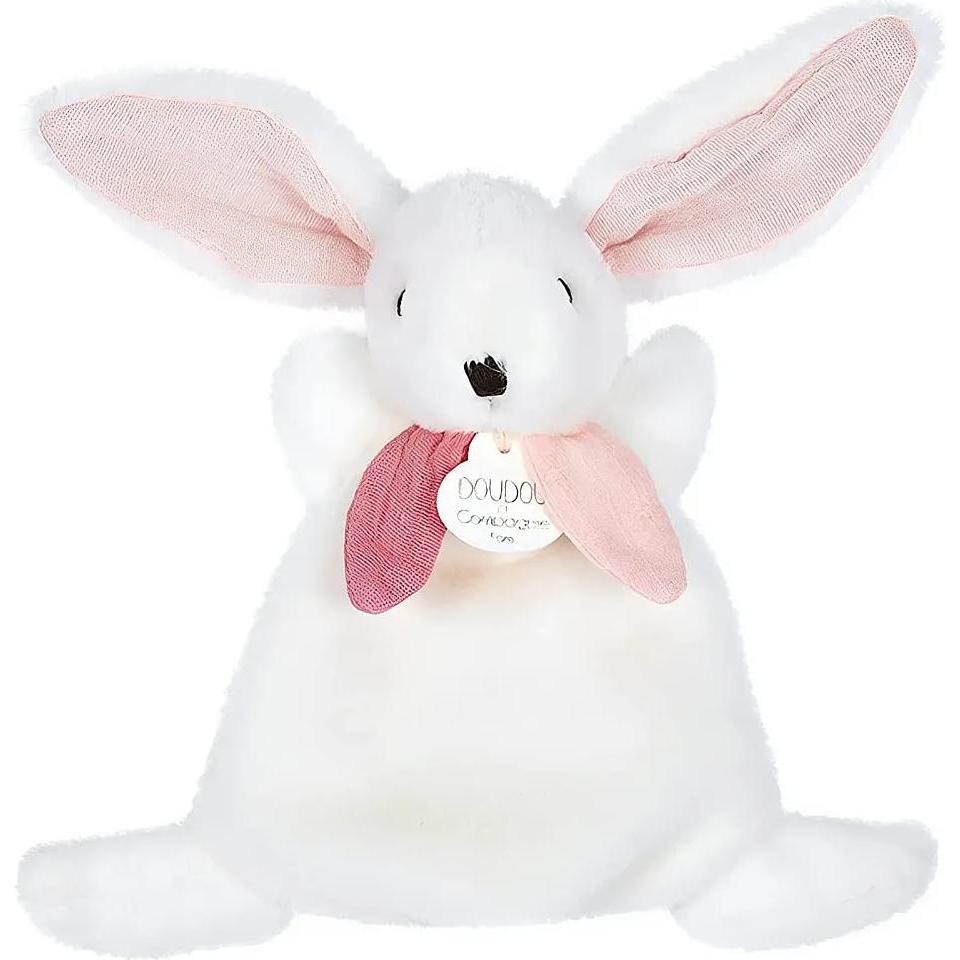 Doudou et Compagnie, Schmusetuch, Happy Boho, Hase Schmusetuch 17cm