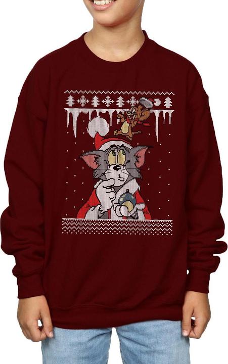 Produktbild Tom & Jerry Christmas Fair Isle Sweatshirt Jungen (140, 146)