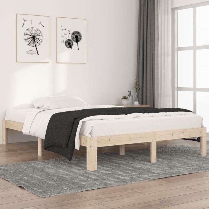 Actual product image vidaXL Bettrahmen (140 x 200 cm)