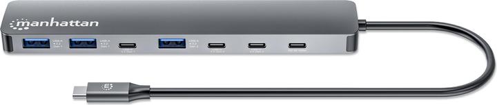 Immagine prodotto Manhattan 7-Port 10G/5G USB-C / USB-A Hub 4+3 mit Power Delivery (USB-C, 7 porte)