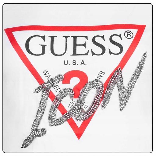 Actual product image Guess Ladies T-Shirt Icon Tee (S)