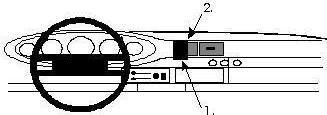 Actual product image Brodit ProClip ONLY for leather