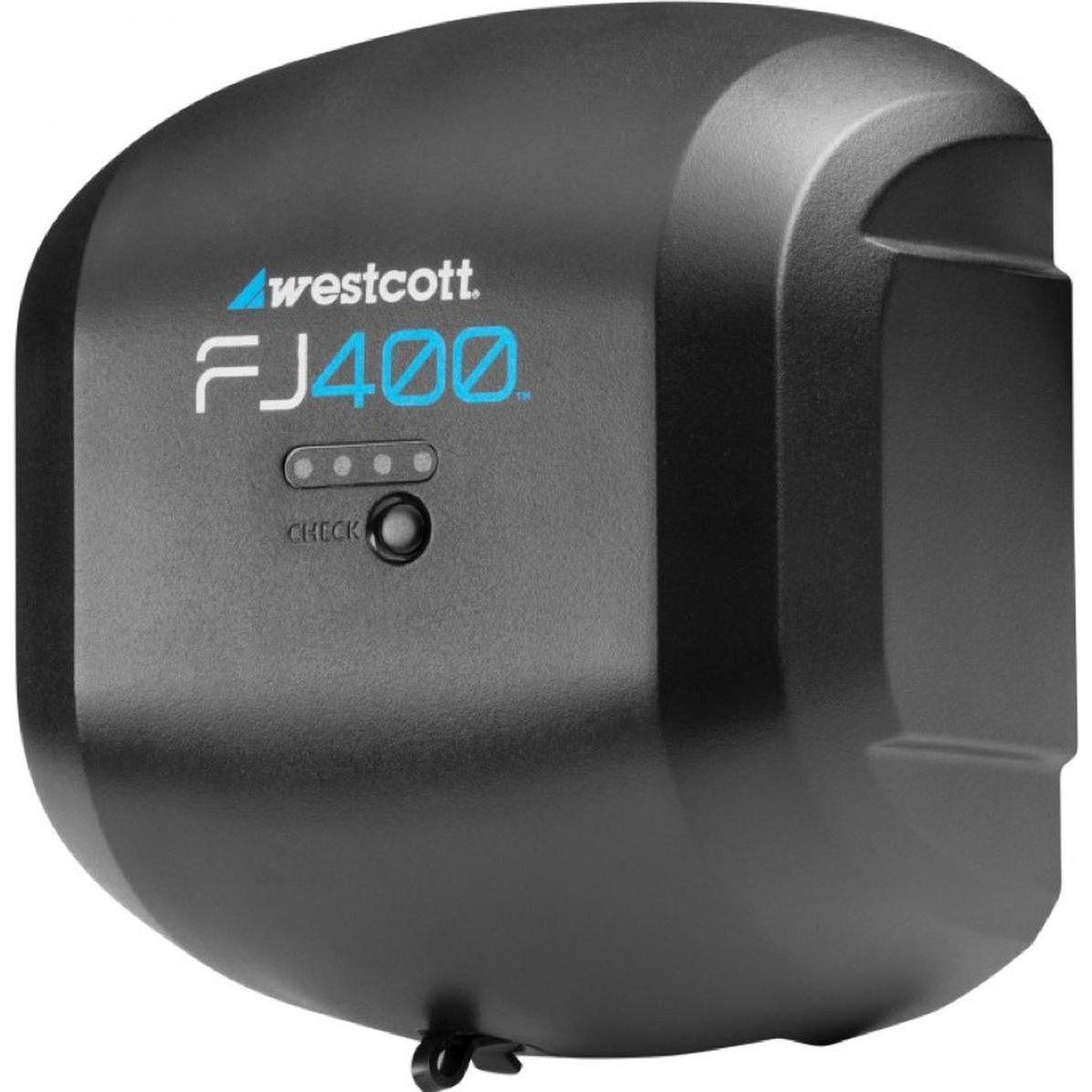 Westcott Lithium Polymer Battery FJ400 AC/DC, Accessori per flash da studio, Nero