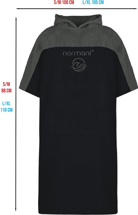 Immagine prodotto Normani Poncho da donna per surfisti Kuta - 8779 (S, M)
