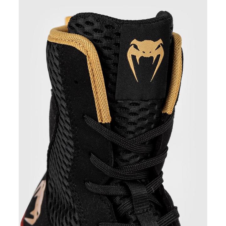 Actual product image Venum Boxing shoes Boxing boots / Contender / Black-Gold-Red / EU 45