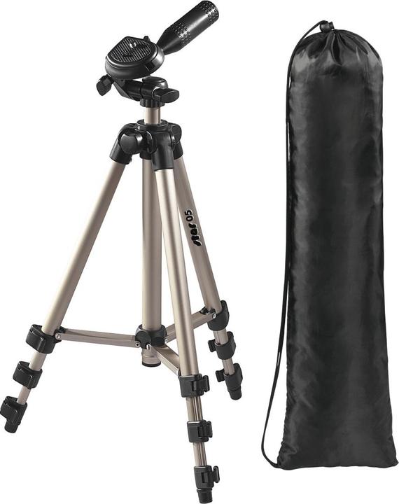 Produktbild Hama Star 5, Aluminium, Tripod, inkl. 3-Wege Kopf (Metall)