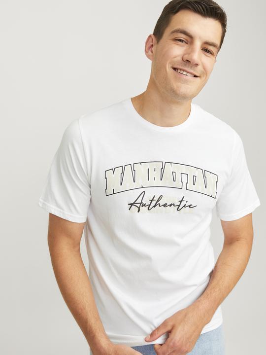 Produktbild Jack & Jones Jrebnewyork Tee Ss Crew Neck Sn (L)