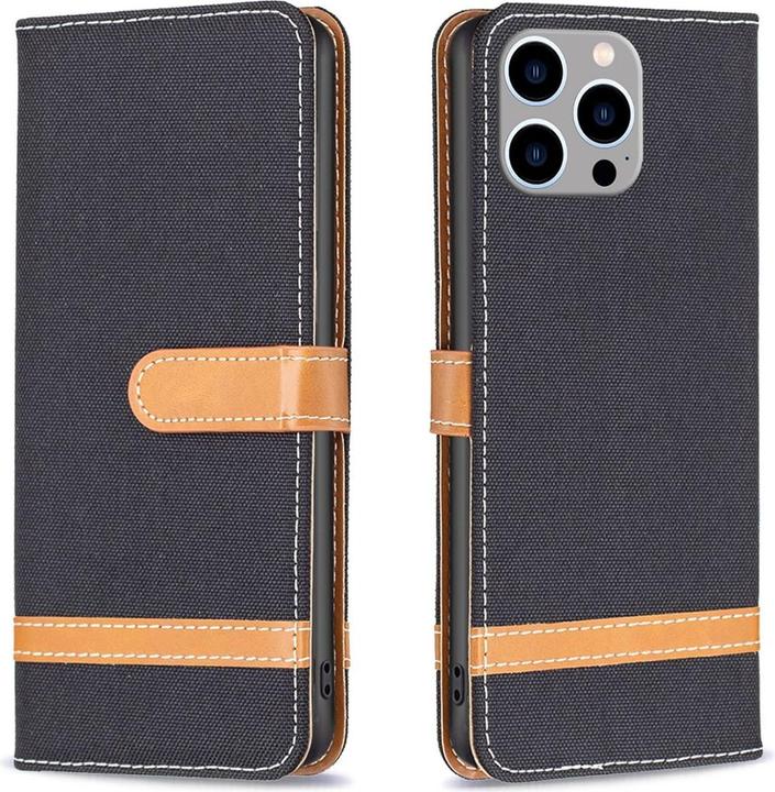 Produktbild König Design Hülle Handy Schutz für Apple iPhone 15 Pro Max Case Cover Wallet Klapp Tasche (Apple iPhone 15 Pro Max)