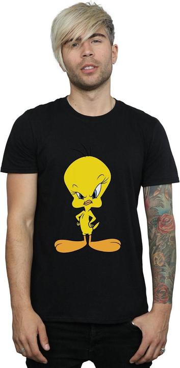 Immagine prodotto Looney Tunes Maglietta in cotone da uomo Angry Tweety (L)