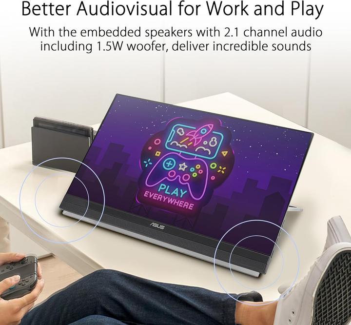 Produktbild ASUS ZenScreen MB229CF (1920 x 1080 Pixel, 21.50")