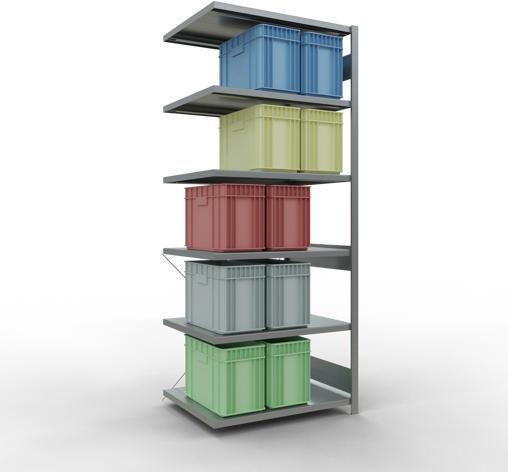 Actual product image Schulte Lagertechnik MULTIplus330 boltless bay system with cross brace