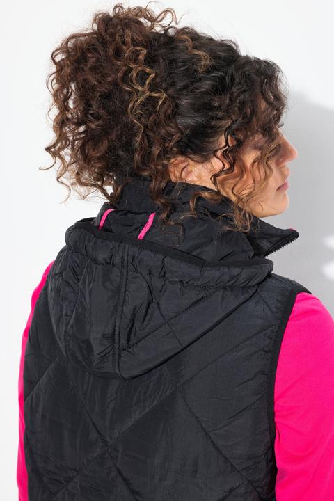 Actual product image Ulla Popken Quilted Statement Tie Vest (46, 48)