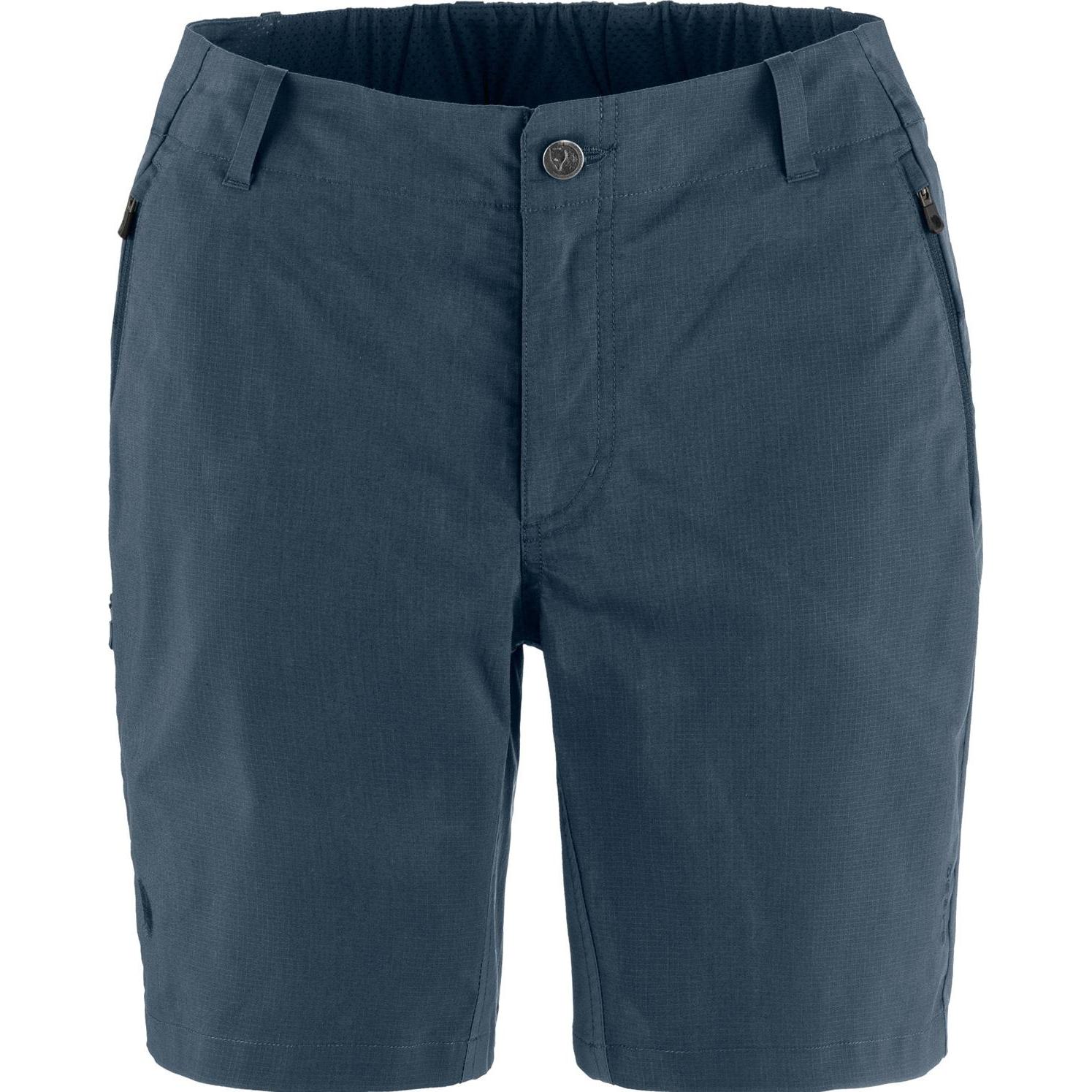 Fjällräven, Damen, Outdoorhose, Hoja Hybrid Shorts W (36), Blau, 36