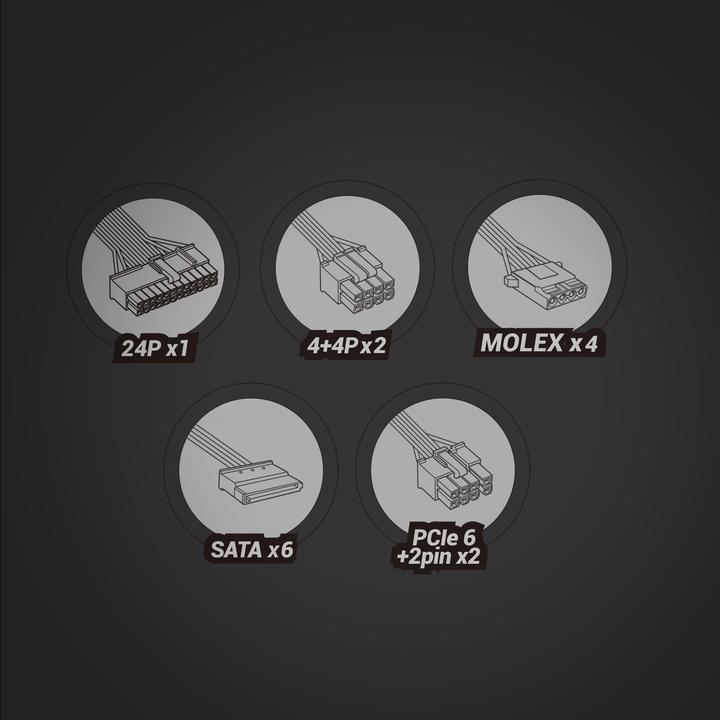 Actual product image Mars Gaming MPIII850W (850 W)