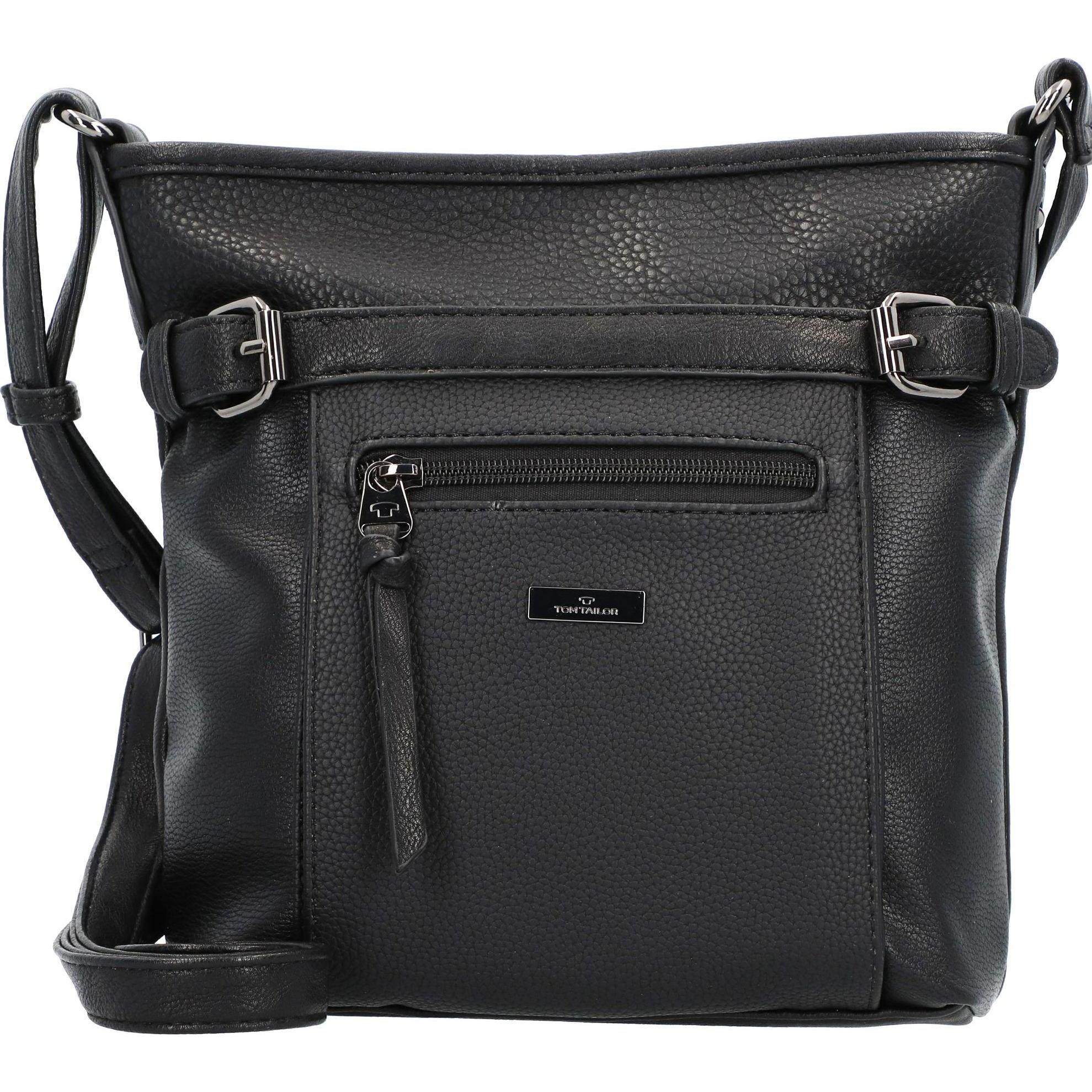 Tom Tailor, Handtasche, Umhängetasche Damen, Schwarz