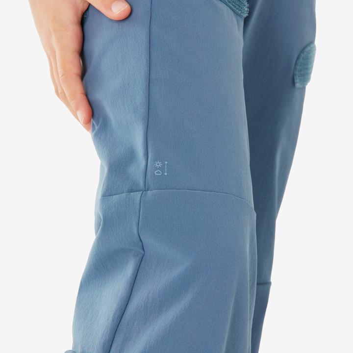 Produktbild Quechua Zip-Off-Hose Kinder Wandern - MH100 Easy blau (122)