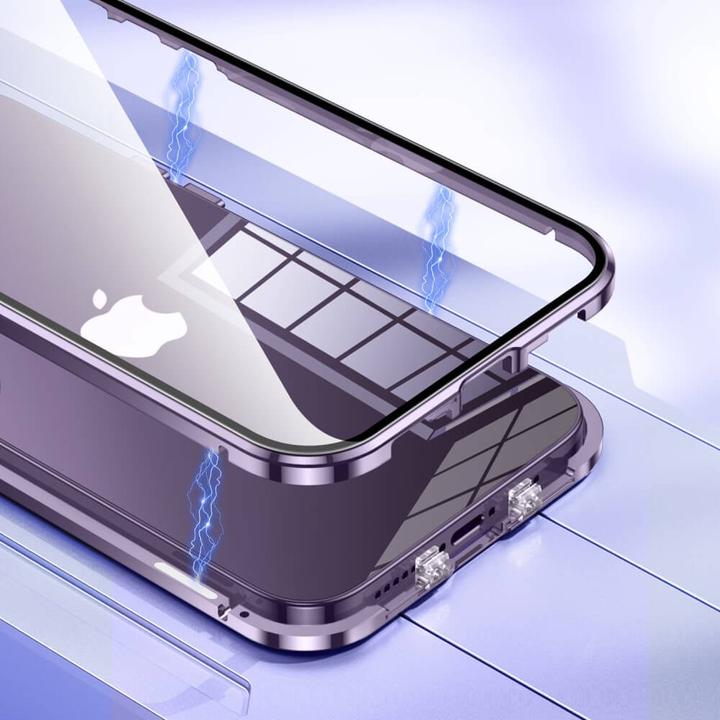 Image du produit Cover-Discount iPhone 15 Pro - Étui magnétique avec verre blindé noir (Apple iPhone 15 Pro)