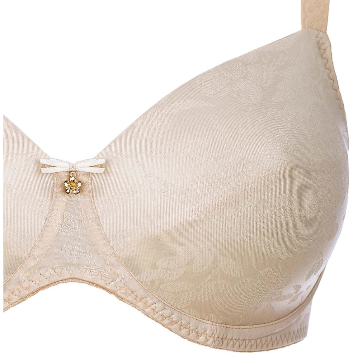 Ulla, BH, Jasmin Bügel-BH, Beige, (80 G, Einzelpack)