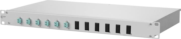 Produktbild Metz Connect 1502557706-F LWL-Patchfeld OpDAT FIX 6xLC-D OM3 eingelegt