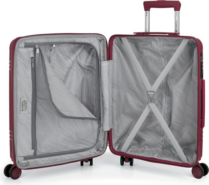 Image du produit Gabol Saori Ensemble de valises à 4 roulettes 3 pièces avec soufflet extensible (220 l, XL (à partir de 115l))