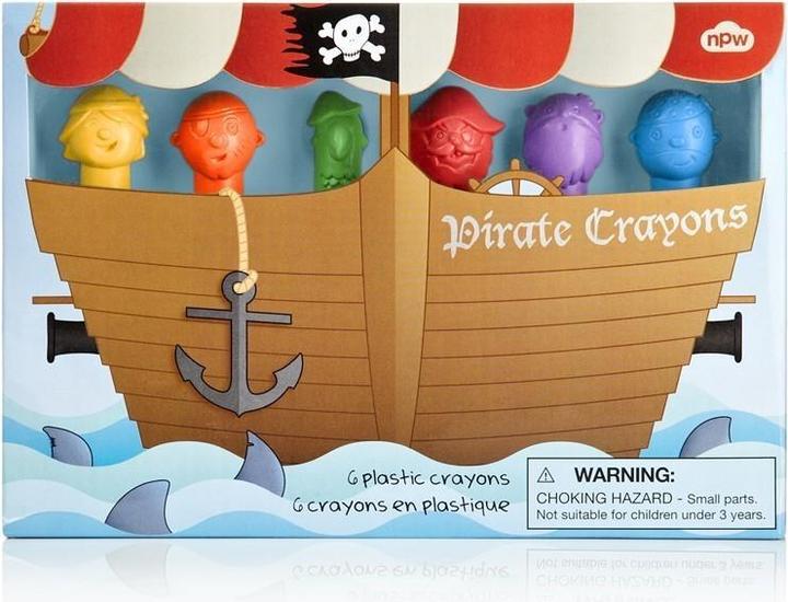 NPW Pirate Crayons (6x)