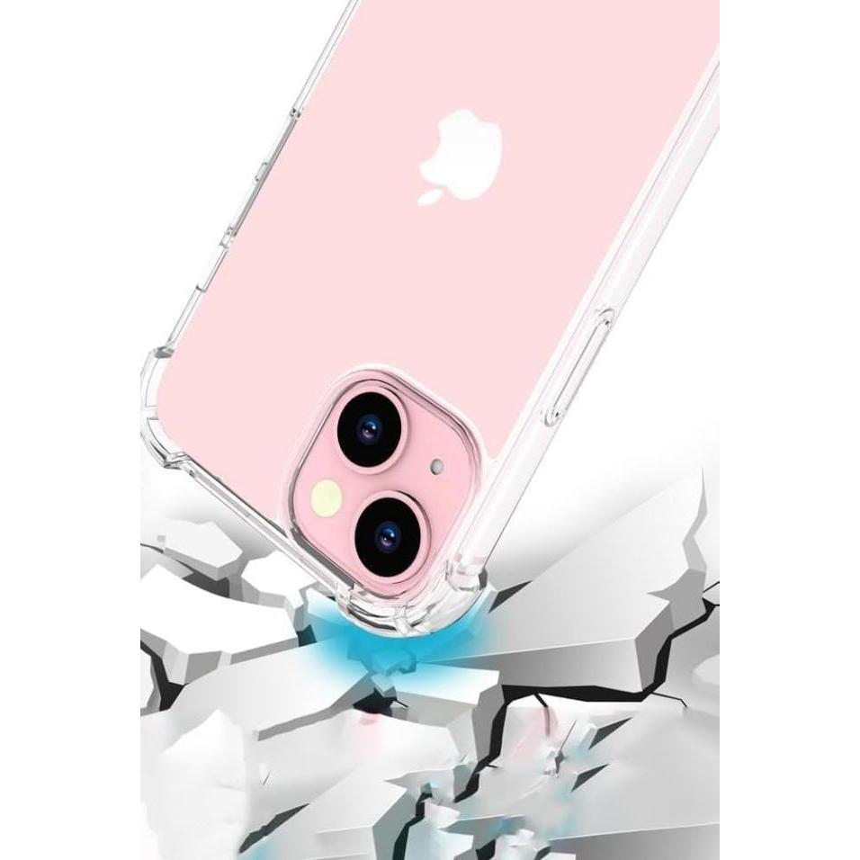 Thumbnail - Screenguard Crystal Soft Airbag Bumper (Apple iPhone 15), Smartphone Hülle, Transparent