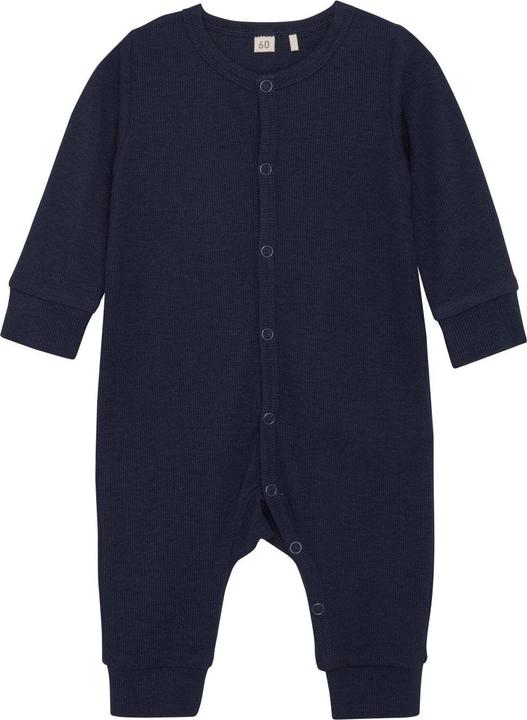 CeLaVi Jumpsuit / Pyjama Rip viscose de bambou/coton - Navy (104, 110, 116, 62, 68, 74, 80, 86, 92, 98)