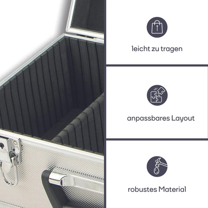 Produktbild Perel CD/DVDKoffer (Plattenspieler, CDs, DJ Controller, Platten)