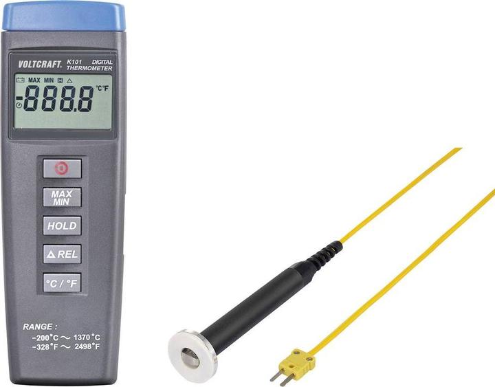 Actual product image Voltcraft Digital thermometer + surface sensor
