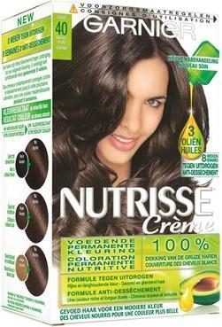 Actual product image Garnier Nutrisse Creme 4/40 Cacao Hair Color (440 Cacao)