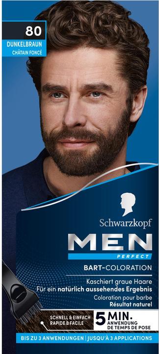 Actual product image Schwarzkopf Men Perfect Men Perfect Beard Colouration (80 Dark brown)