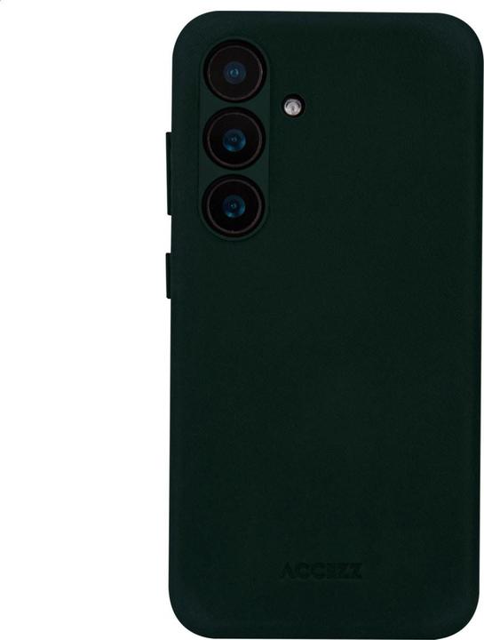 Produktbild Accezz Vintage Leather MagSafe Backcover Samsung Galaxy S24 / S25 - Smokey Green (Samsung Galaxy S24, Samsung Galaxy S25)