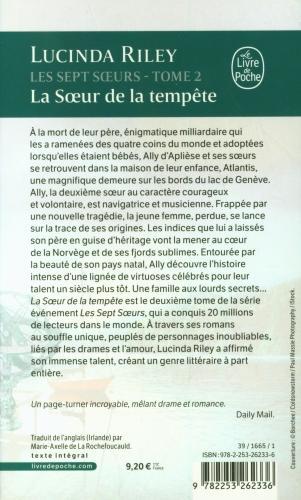 Immagine prodotto Les sept soeurs (Francese, Riley Lucinda, 2020)