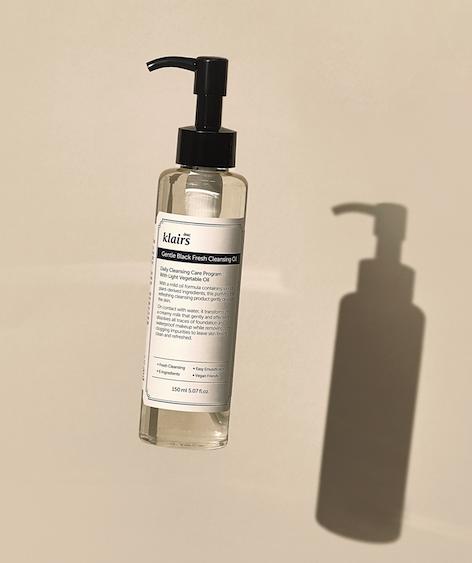 Image du produit Klairs Gentle Black Fresh Cleansing Oil (Huile nettoyante, 150 ml)