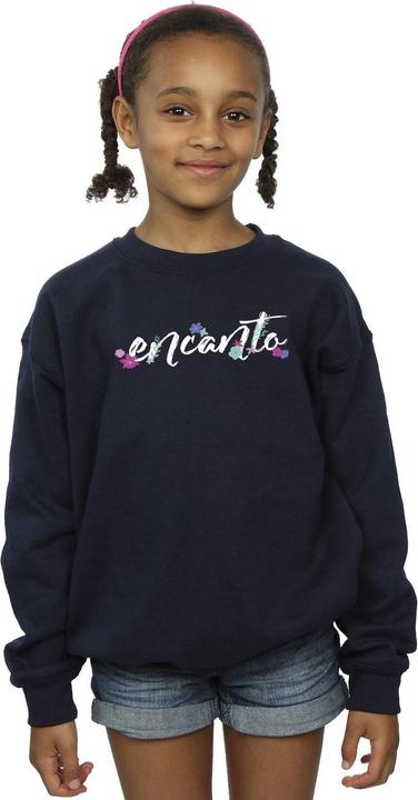 Actual product image Disney Girls Encanto Logo Sweatshirt (104)