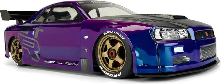 Actual product image Proline Body Nissan Skyline GT-R R34 unpainted, 1:7