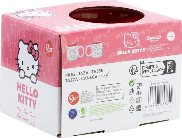 Actual product image Stor Hello Kitty - Kitty White Doodle (400 ml)