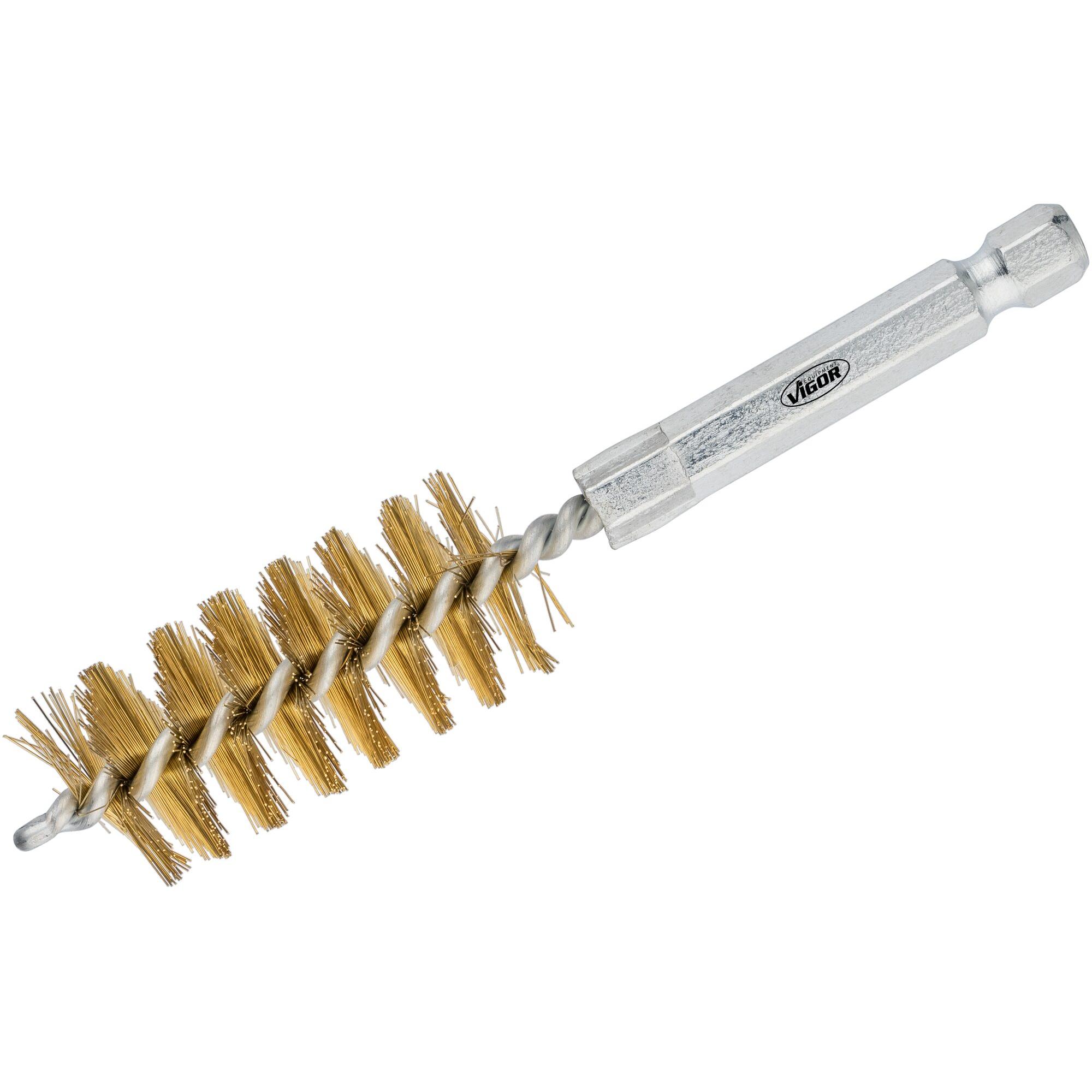 Vigor, Schleifmittel, Messingbuersten-Satz 19 mm
