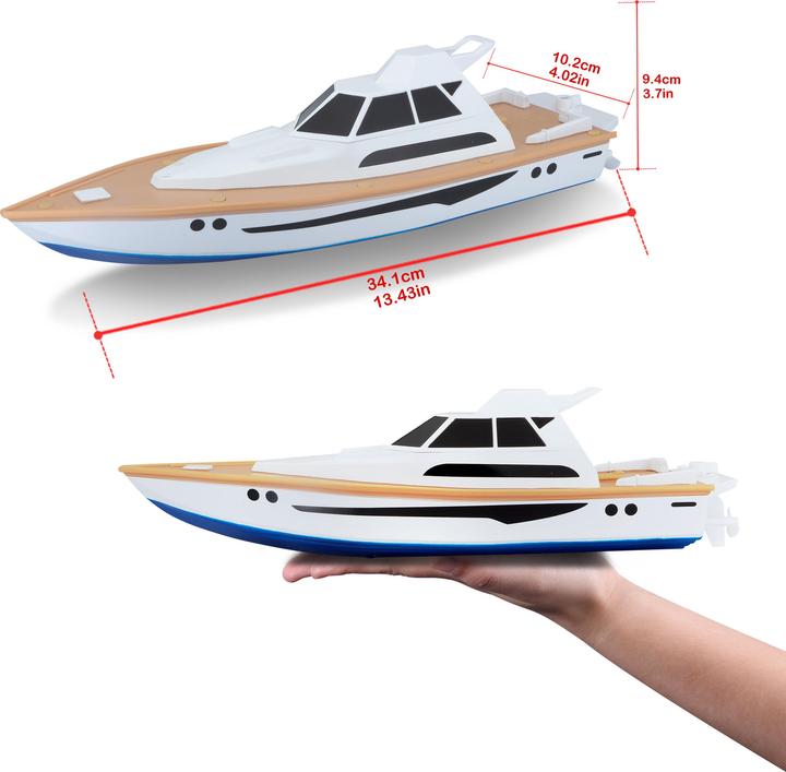 Actual product image Maisto High Speed Super Yacht