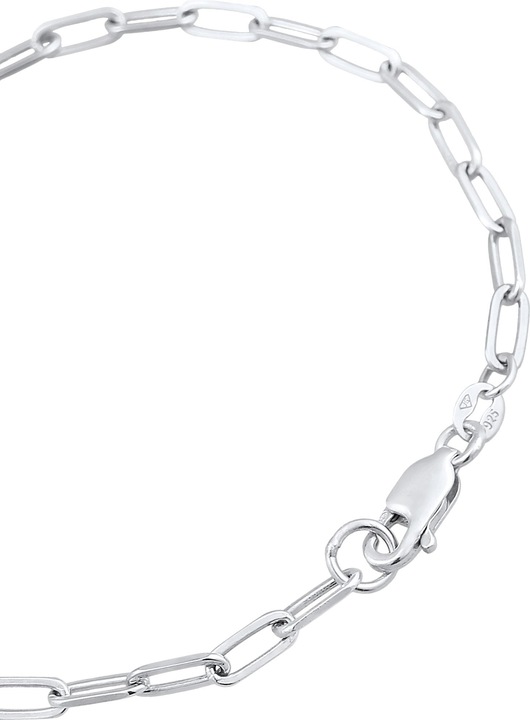 Produktbild Elli Basic Gliederkette Ovales Design (16 cm, Sterling Silber)