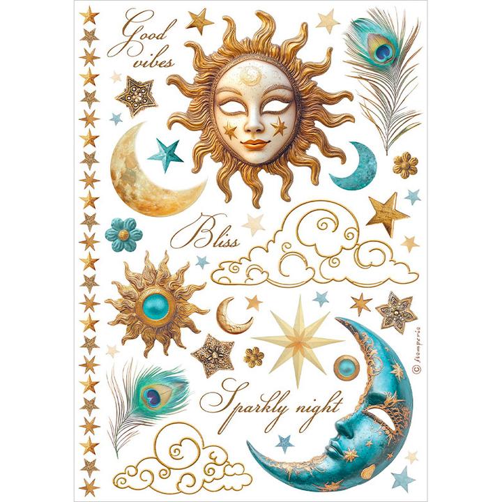 Immagine prodotto Stamperia Washi Pad "Masquerade", 8 Blatt, A5
